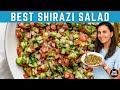 Shirazi salad  flavorful side dish