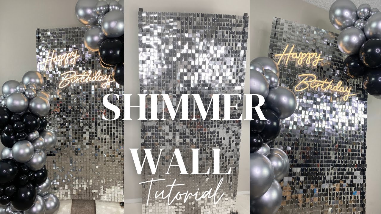 HOW TO HANG YOUR BALLOON GARLAND ON A WALL — Shimmer & Confetti