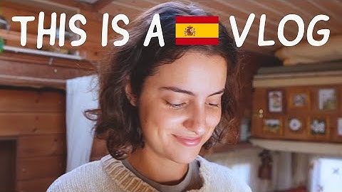 Learn SPANISH with A VLOG  🇪🇸 // Present & Past TENSE (w/ subtitles!)
