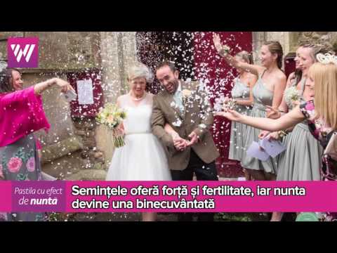 Aruncarea cu grâu și orez - myweddingtv.ro