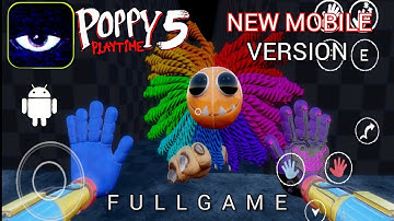 😍lPoppy Playtime Chapter5 Mobile(New FanMaDe) Part1 FullGame Walkthrough#Jameron