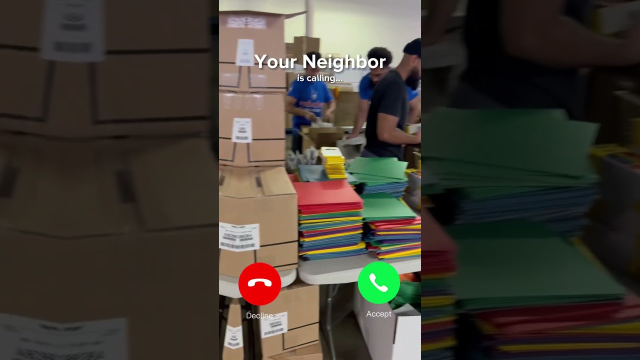 Your Neighbor is calling — back to school kits with IRUSA