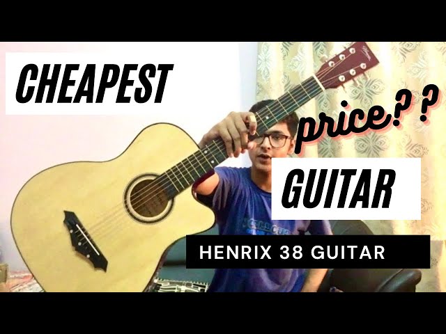 Cheapest guitar for beginners Guitar unboxing,review &Sound check