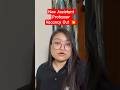 Goa University Assistant Professor vacancy out #shorts #shortsfeed