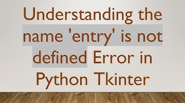 Understanding the name 