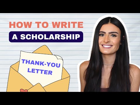 Sharing Gratitude | How to Write a Scholarship Thank You Letter