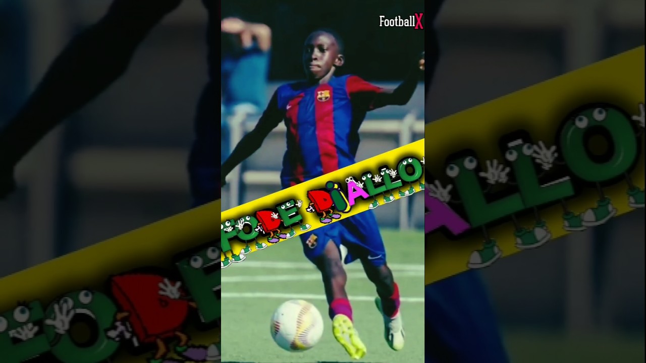 ⚽🌟 Fode Diallo – The NEXT Lamine Yamal of Barcelona #LaMasia #Barcelona #NextBigStar