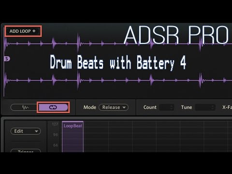 ADSR Pro Cubase Tutorial creating drum beats with Native Instruments Battery 4