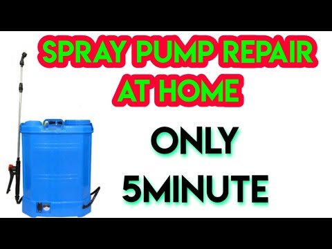 How to repair spray PumpSpray Pump RepairingBattery pump