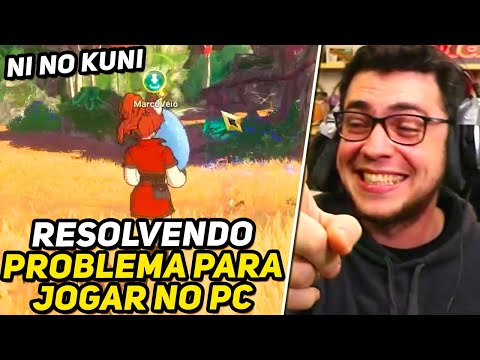 PROBLEMA AO LOGAR E FAZER CONTA NO NI NO KUNI PELO PC, COMO RESOLVEMOS | CORTES DO MARCO VEIO