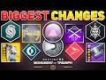 The 15 BIGGEST Changes Coming TOMORROW | Destiny 2 Monument of Triumph