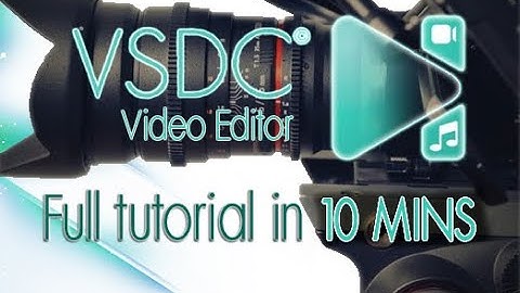 VSDC Video Editor - Tutorial for Beginners in 10 MINUTES!