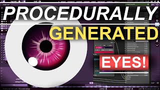 FREE Blender Procedural NPR-Eye (In 2 Minutes!!!)