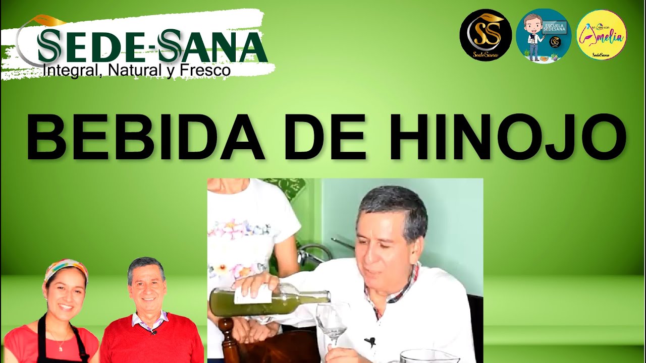 BEBIDA DE HINOJO | En casa con Amelia