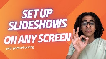 Set Up a Free Automated Slideshow on Any Screen with PosterBooking