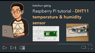 Raspberry pi tutorial - DHT11 and DHT22 Sensor to Measure Temperature and Humdity