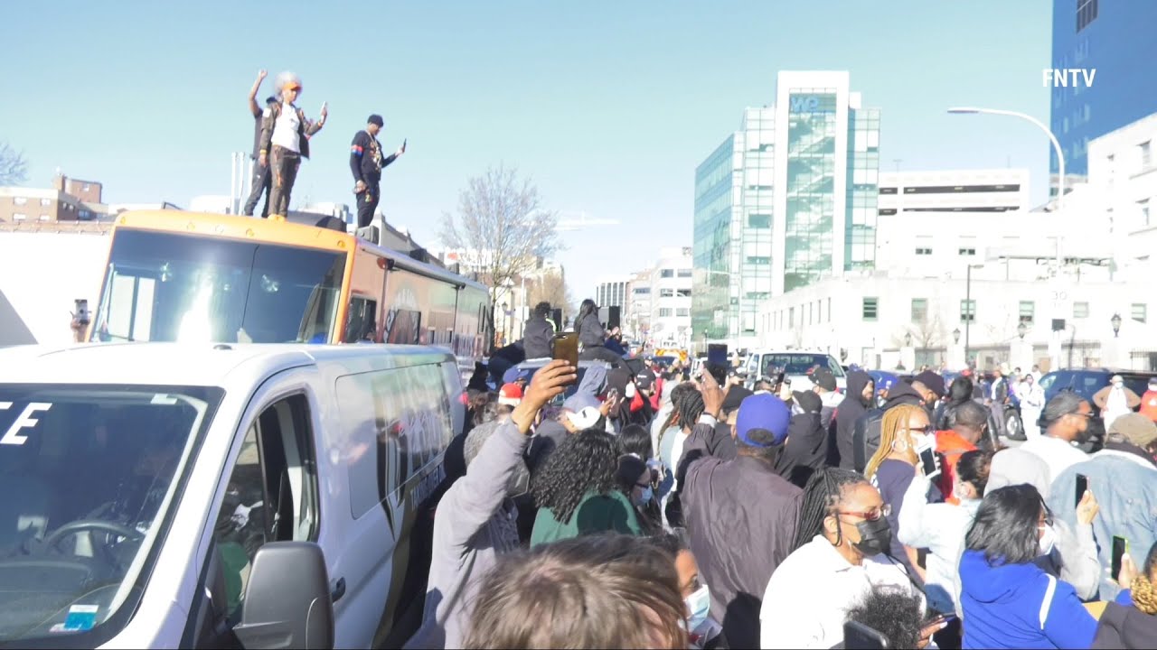 Fans and Family Spill into Street at DMX Vigil Turned Party