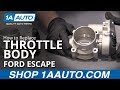How to Replace Throttle Body 2009-16 Ford Escape