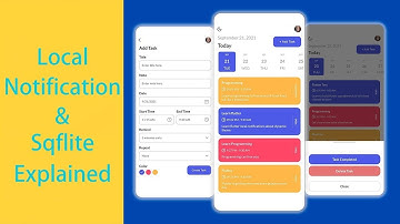 Flutter Local Notifications   Sqflite Explained Step by Step   Part 3