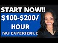 💰4 Non Phone Online Jobs I $100-$200/HOUR I NO EXPERIENCE NEEDED! Work From Home Jos