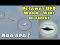 Pesawat alien ufo terbang di langit turkybandara di tutup 12 jam