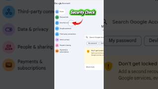 How to ‎Check Recent Security Activity on Google Account | Android (USA) | #shorts