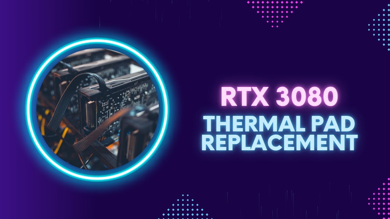 Changing Thermal Pads on 3080 (MSI Ventus) YouTube