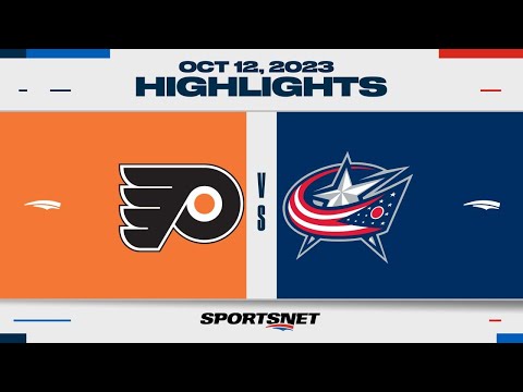 Columbus Blue Jackets - Philadelphia Flyers - Oct 12, 2023