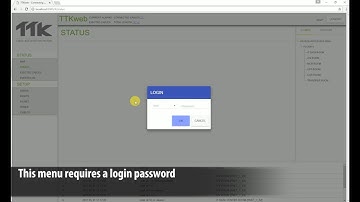 TTKweb demo video: Secured Access