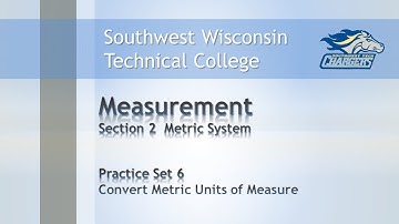 College Math – Measurement Chapter Practice Set 6, “Convert Metric Units of Measure”.