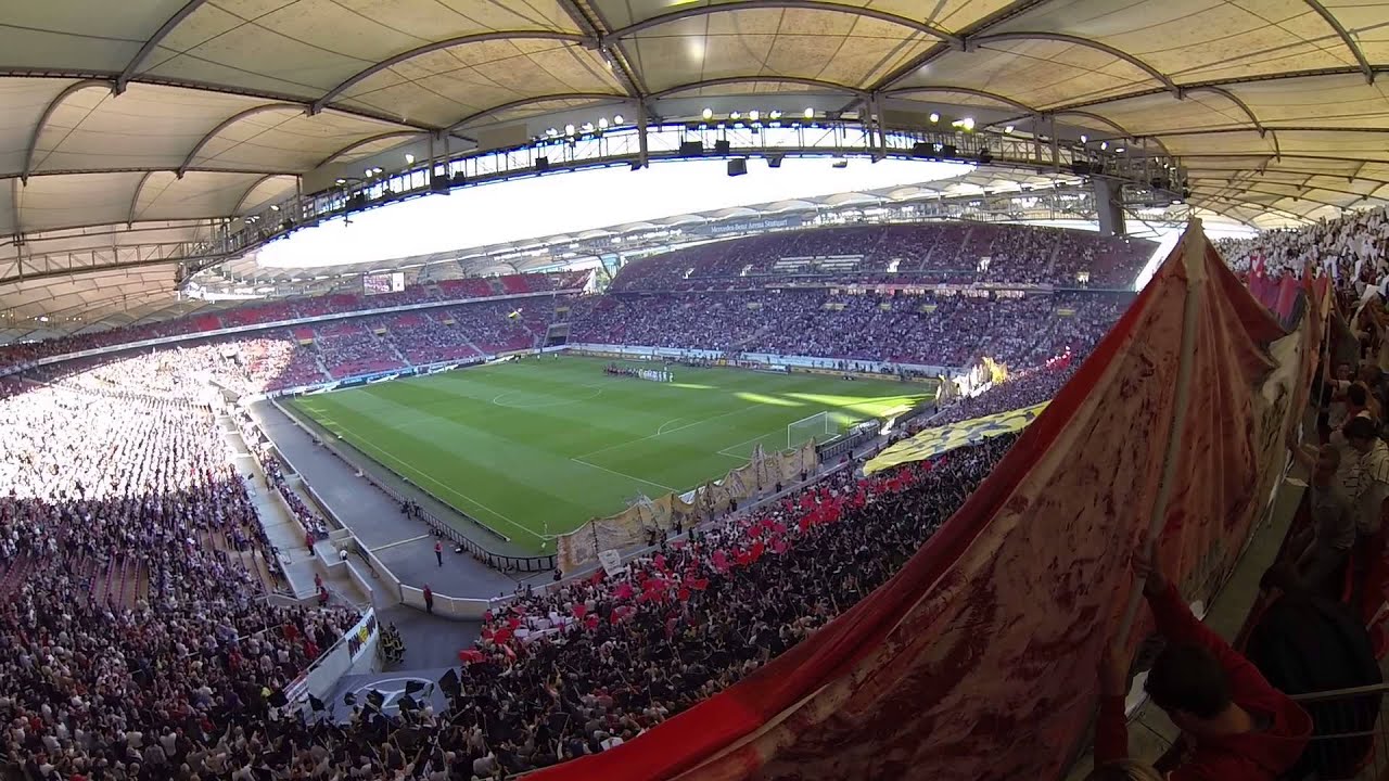 VfB Stuttgart - Eintracht Frankfurt - 22.09.2013 - Choreo ...