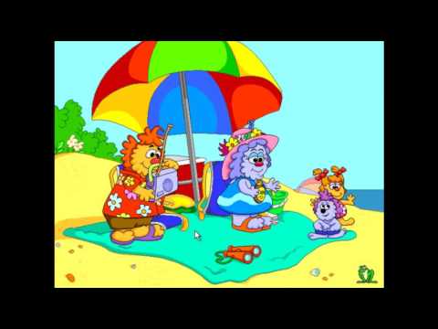 Puddle Books: A Day at the Beach with the Fuzzooly Family