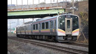 【信越本線】E129系A19編成 1338M 犀潟~黒井間