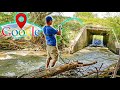 Finding SECRET ROADSIDE TUNNELS Using GOOGLE MAPS!!! (Surprising)