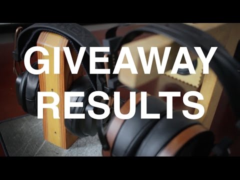GIVEAWAY RESULTS! - GIVEAWAY RESULTS!