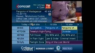 Browsing the TV guide in August 2009...