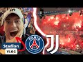 Magnifique pyro des ultras  goals mbappe i psg  juventus fc 21  champions league