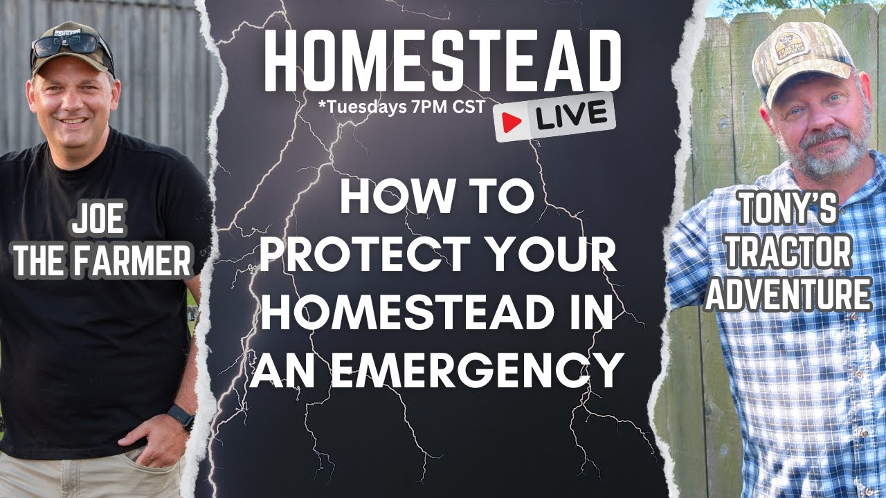 HOW TO PROTECT YOUR HOMESTEAD IN AN EMERGENCY! - YouTube