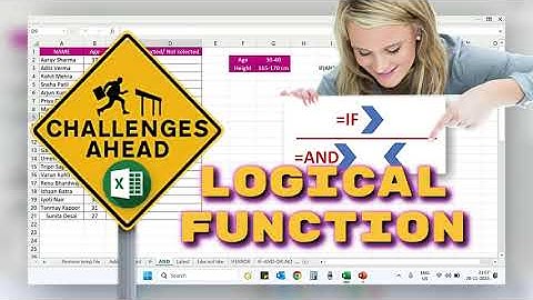 #excel Logical Functions सीखें | सबसे ज़्यादा Demanding Formulas for Beginners- Its Magic