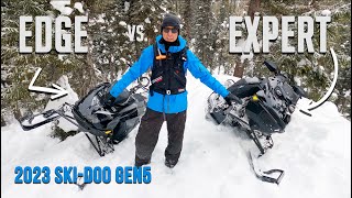 2023 Ski Doo Summit Expert vs Edge