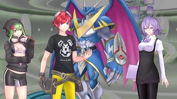 Digimon Story Cyber Sleuth: Not so heartwarming depart with Rina and UlforceVdramon