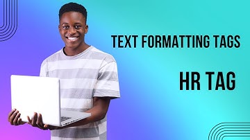 Mastering HTML: Drawing Horizontal Lines with the hr Tag