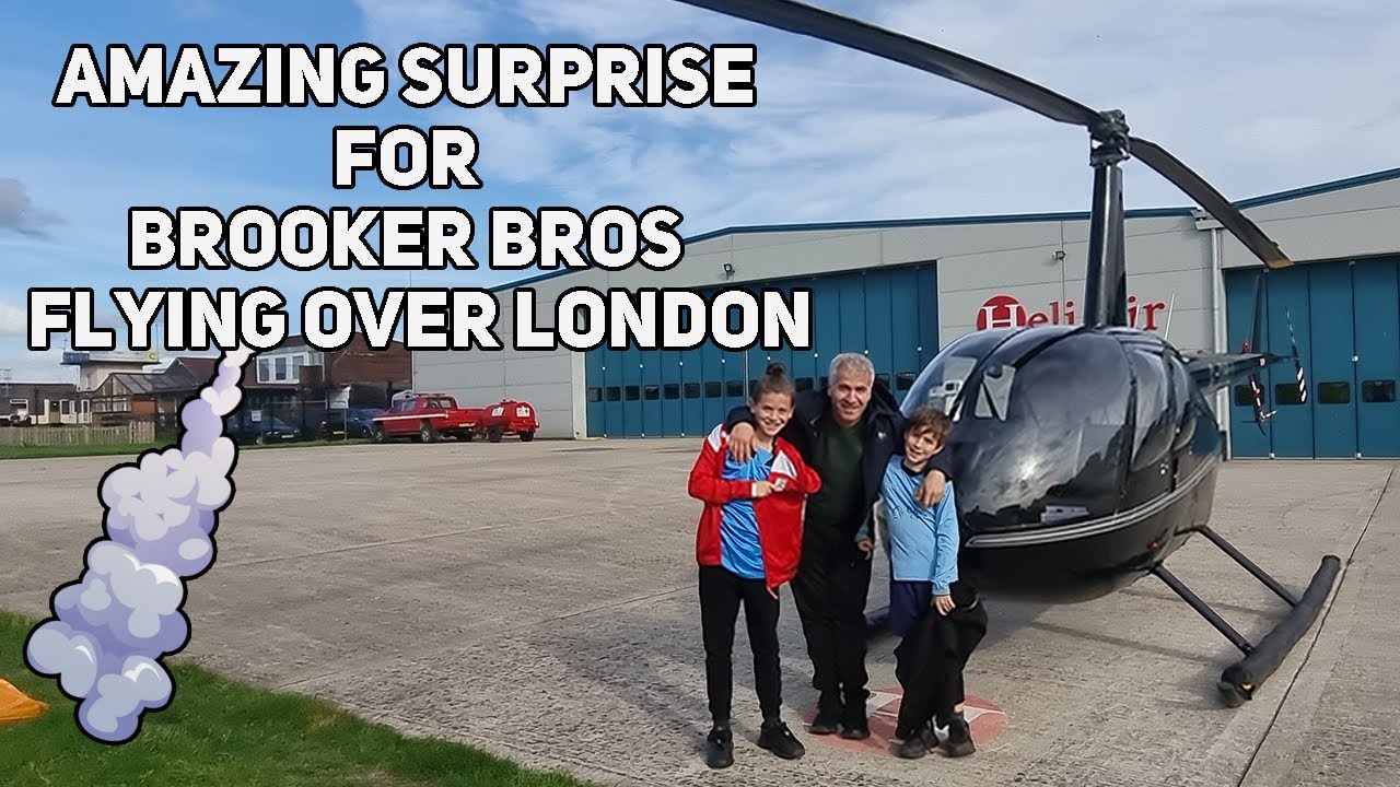1 HOUR HELICOPTER TOUR FLYING TO LONDON
