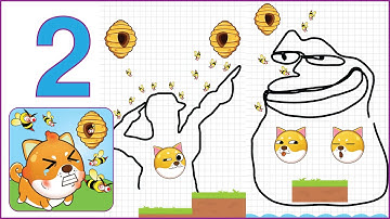 Save The Dog - Draw to Save: Gameplay Walkthrough (iOS,Android) Part 2 - Levels 25 + 40