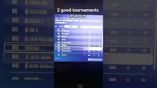 2 good tournaments #fyp #fortnite #tournament