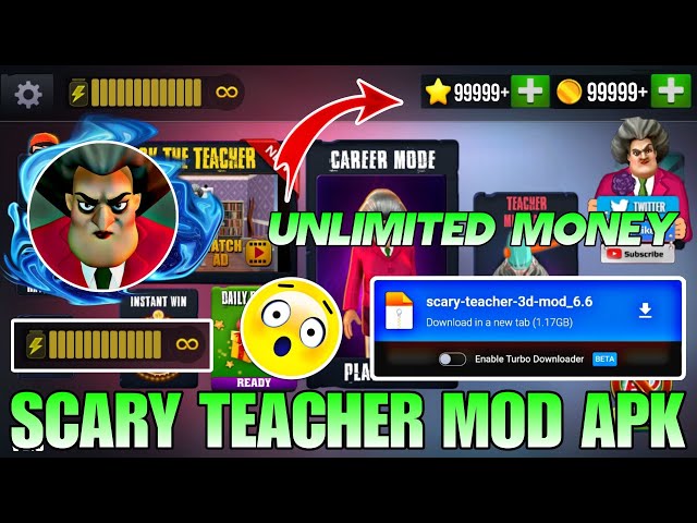 Baixe o Scary Teacher 3D MOD APK v6.7 (Menu Mod) para Android