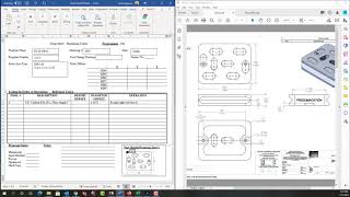 Planning for Machining
In this video I describe how I would choose cutters and fill in a set up sheet, in preparation for the creation of a CNC G/M code program.
00:00 Intro
01:43 Starting tool selection
02:17 Two flute end mill cutter list
05:33 Hole cutting tool selection
06:15 Slot cutting tool selection Planning for Machining