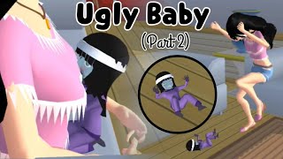 Ugly Baby (Part 2) 👶😭 | Sad Story | Sakura School Simulator