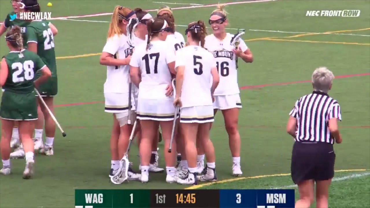 Women's Lacrosse Game Highlights vs. Wagner NEC Championship YouTube