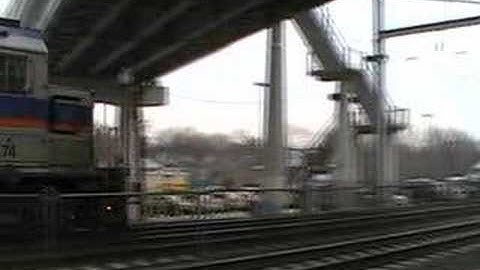 MARC GP-39 74 Pushing SB Commuter